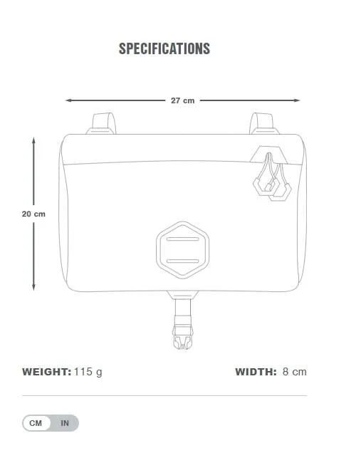 Apidura Backcountry Accessory Pocket 4.5L - Image 6