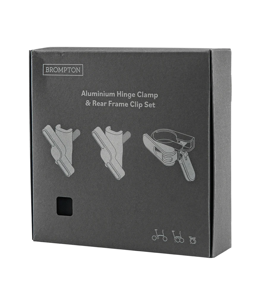 Brompton Aluminium Hinge Clamp and Rear Frame Set - Image 3