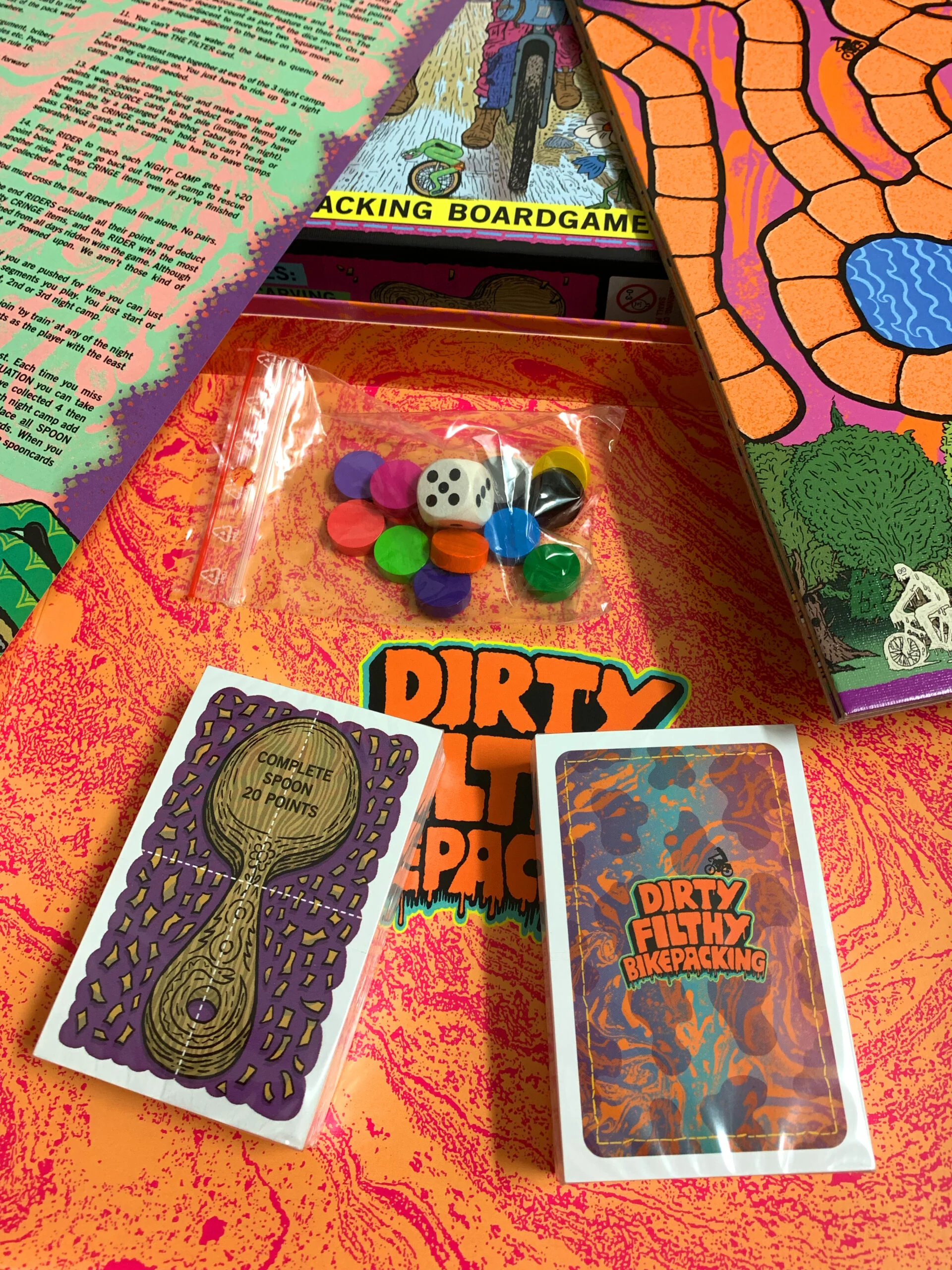 Dirty Filthy Bikepacking Board Game - Image 3
