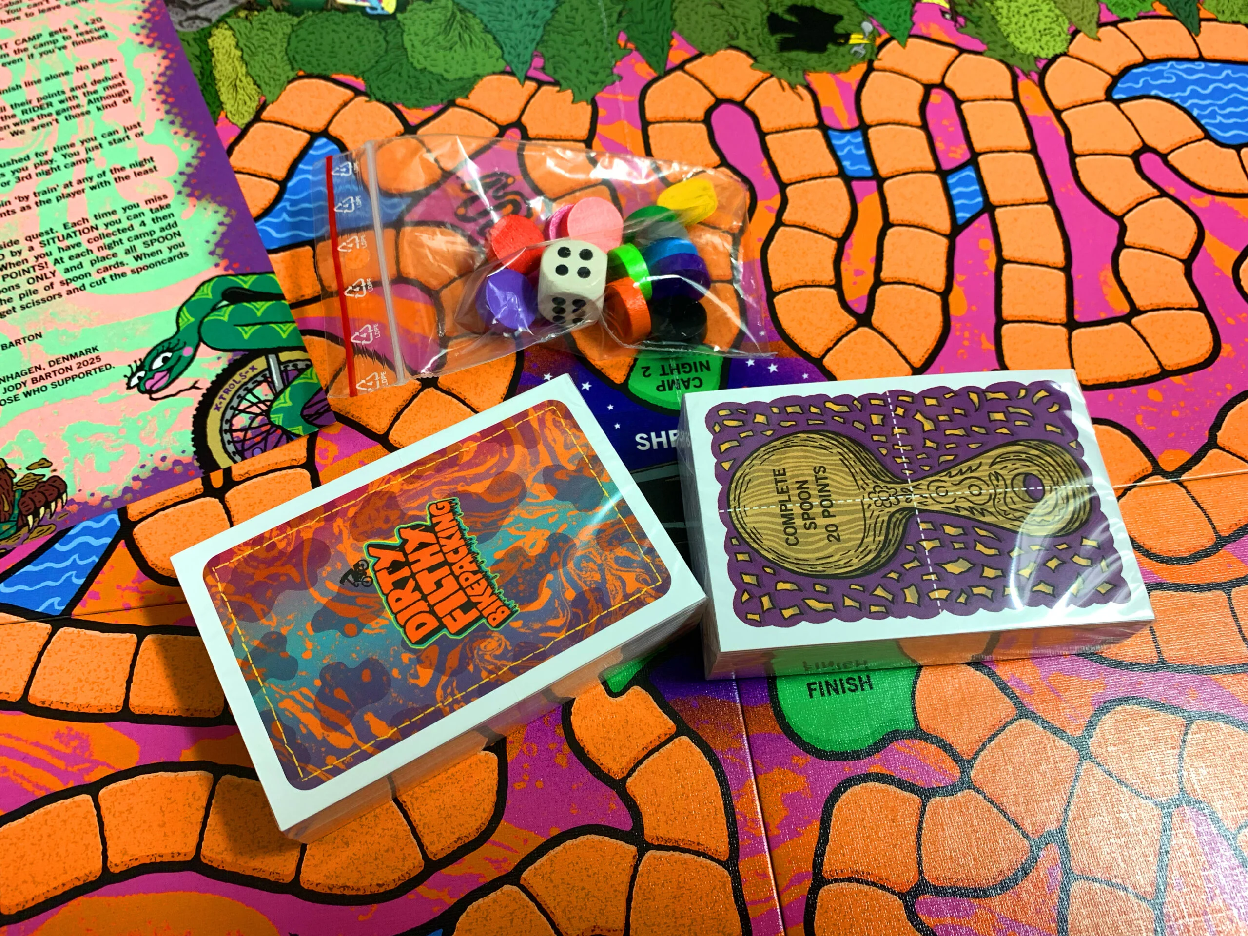 Dirty Filthy Bikepacking Board Game - Image 4