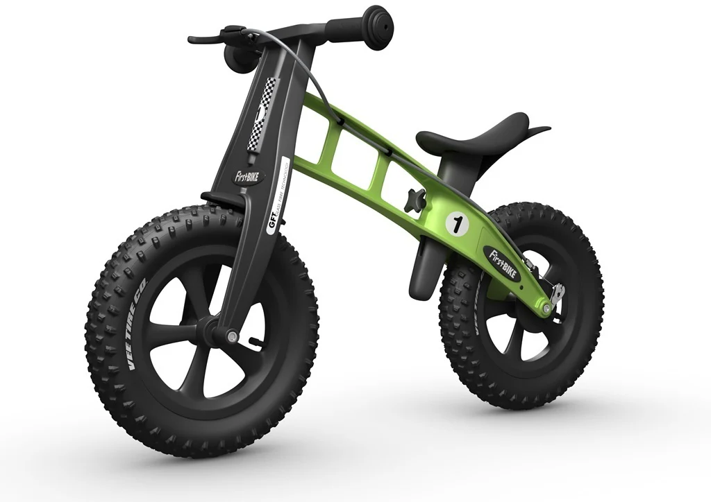 FirstBIKE Fat Cross Balance Bike with Brake - Image 4