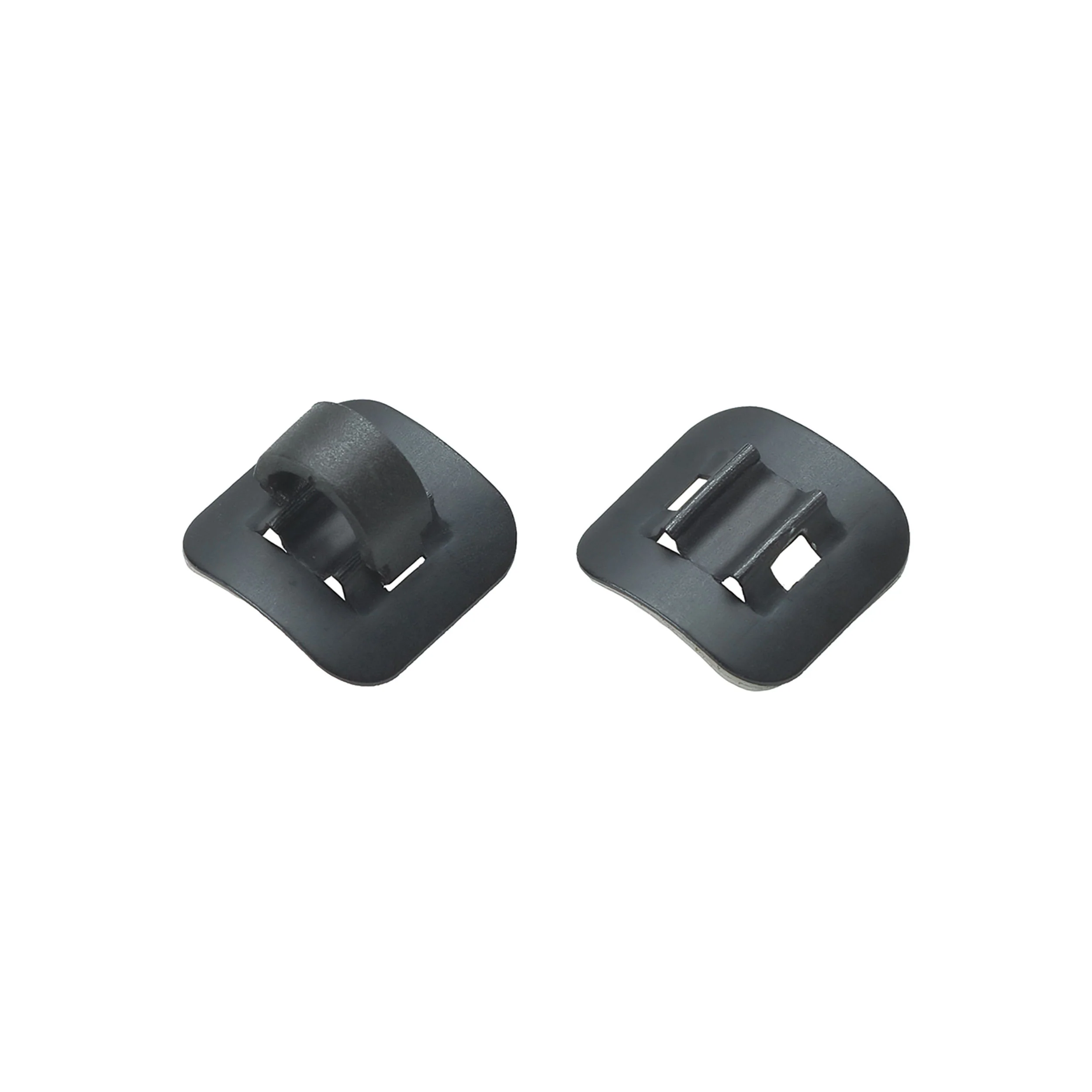 Jagwire Alloy Stick-on Cable Guides (Black) (Pack of 4)