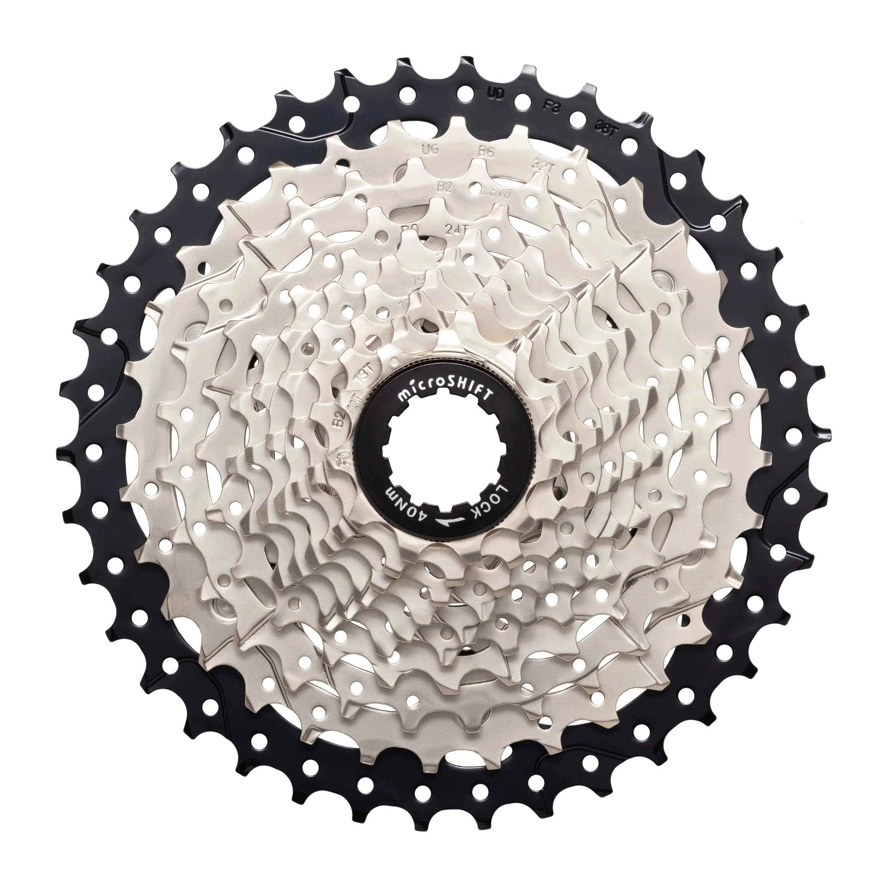 Microshift Sword Cassette 10sp 11-38t Steel