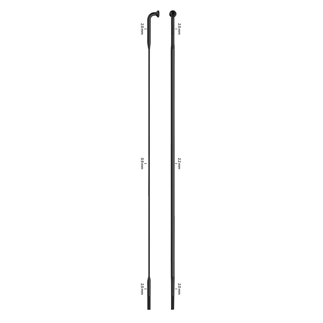 Sapim CX-Ray J-bend Black Spoke - Inc Nipple