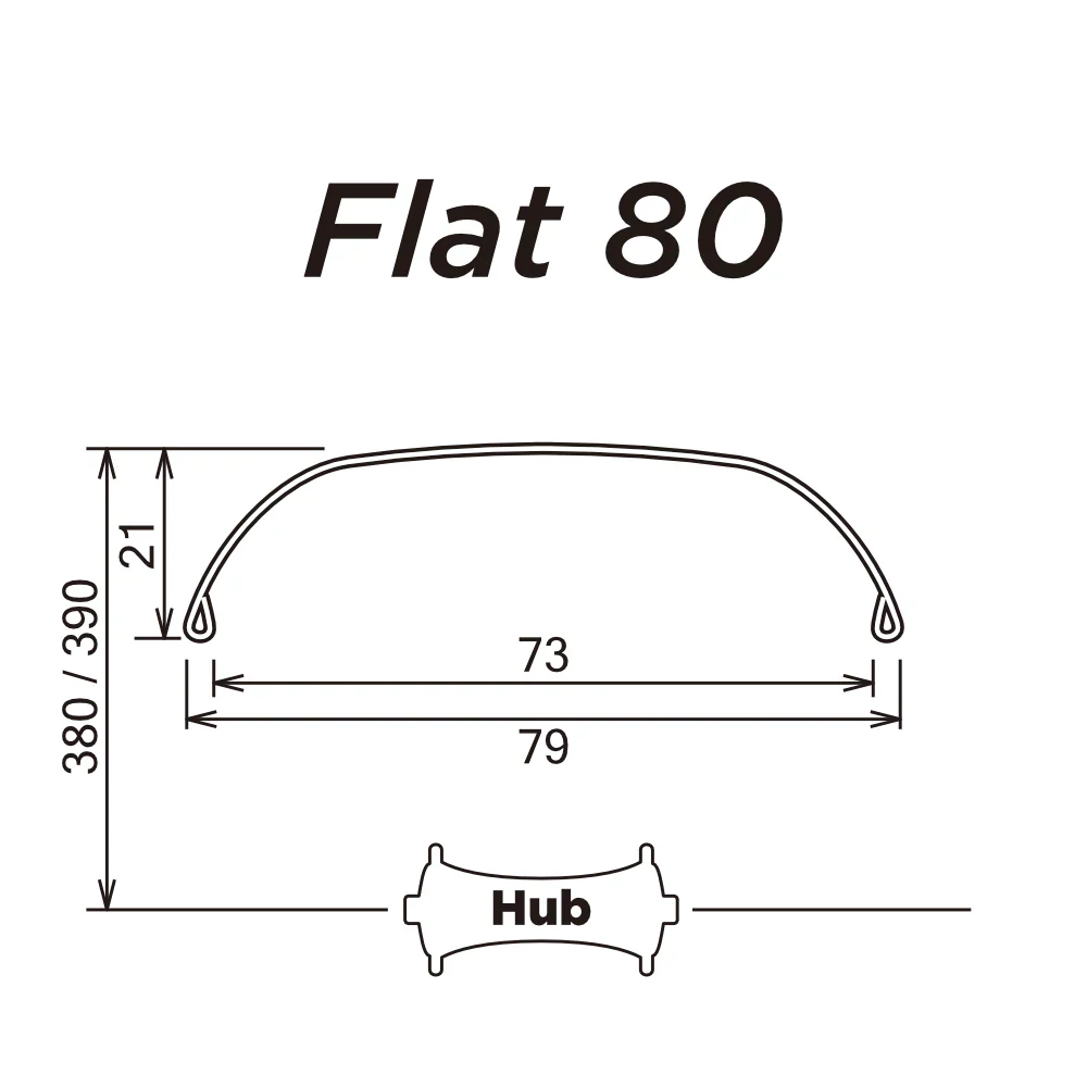 Sim Works x Honjo Flat 80 Mudguard - Image 3