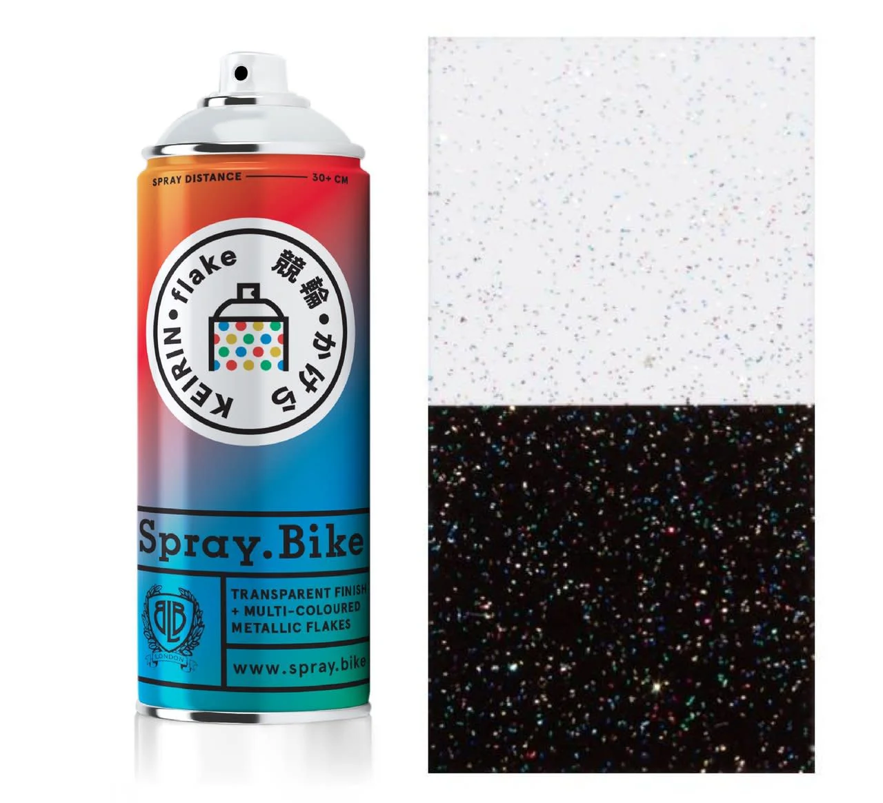 Spray.Bike Paint Can (Keirin Flake Collection 400ml) - - Image 2