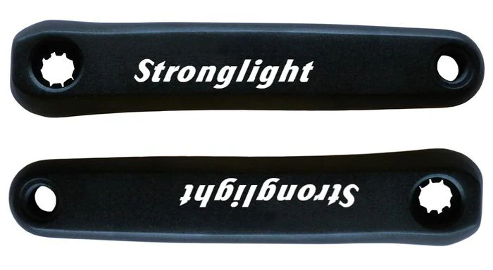 Stronglight Bosch Gen3 E-Bike Cranks 170mm 10mm offset Black (Mini ISIS)