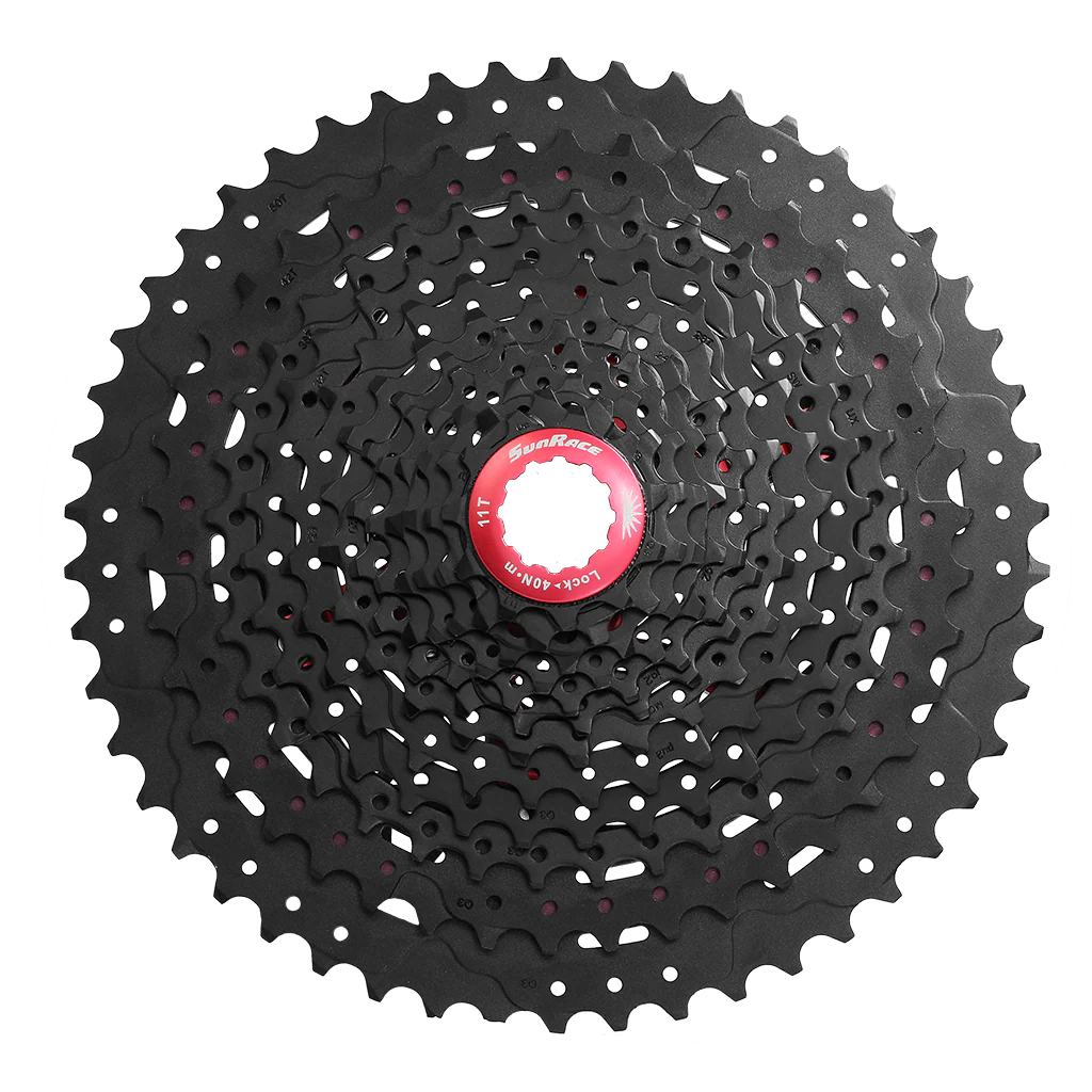 Sunrace 12-Speed Cassette 11-51T MZ903 Silver-Red